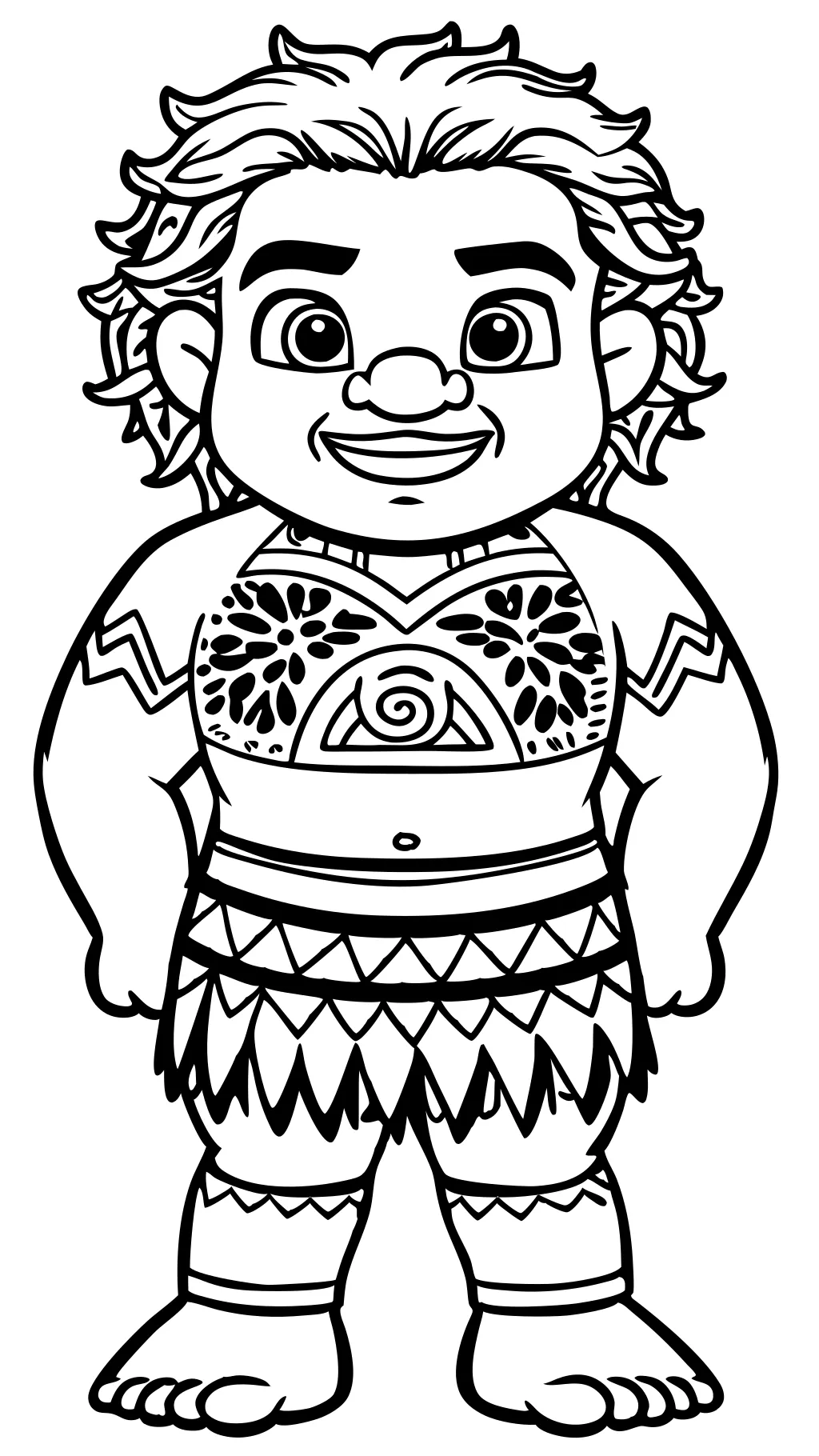 coloriages imprimables moana